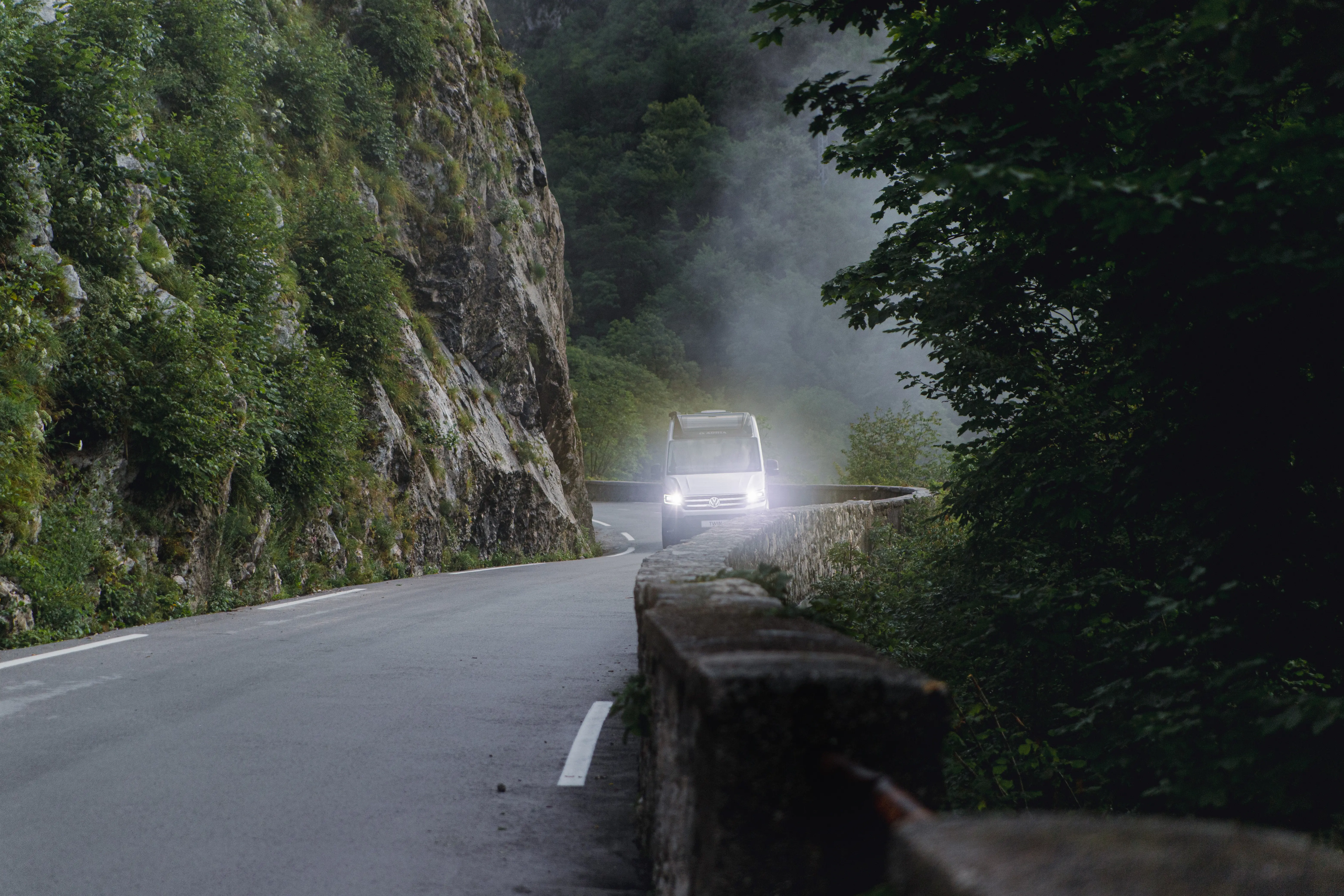 Adria van kör på väg